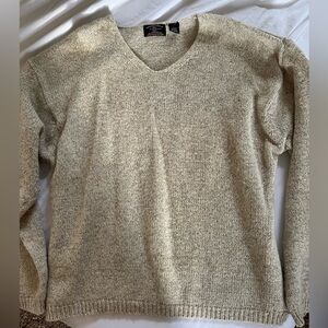American Eagle Outfitters Tan Vintage Oversized Sweater